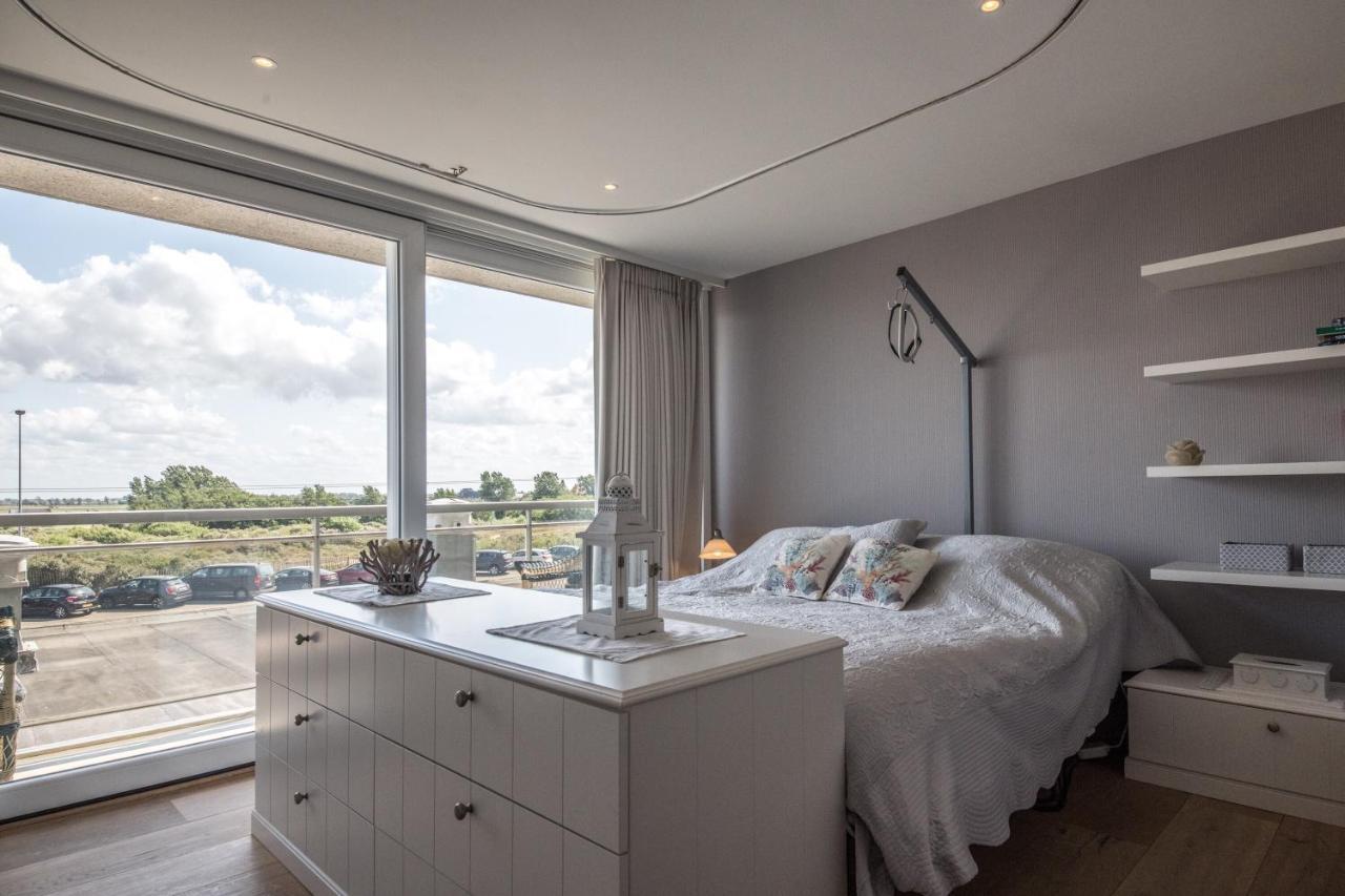 Res Helix 1Slp Kamer App Zeezicht En Parking Middelkerke Luaran gambar